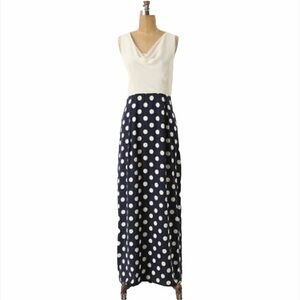 Anthropologie Moulinette Soeurs Maxi Dot Dress